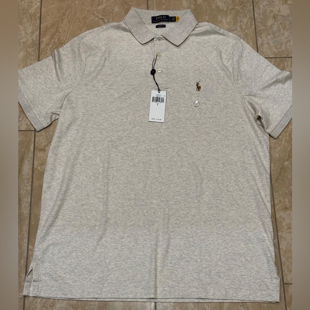 Polo Ralph Lauren Men's Classic-Fit Soft Cotton Polo Shirt. NWT